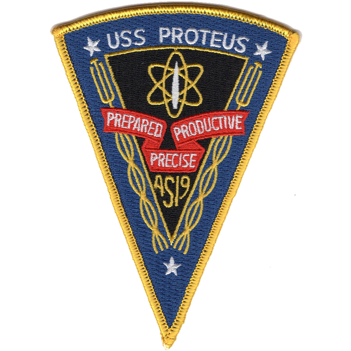 USS PROTEUS AS - 19 PATCH