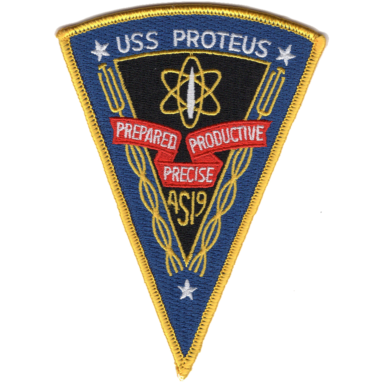 USS PROTEUS AS - 19 PATCH