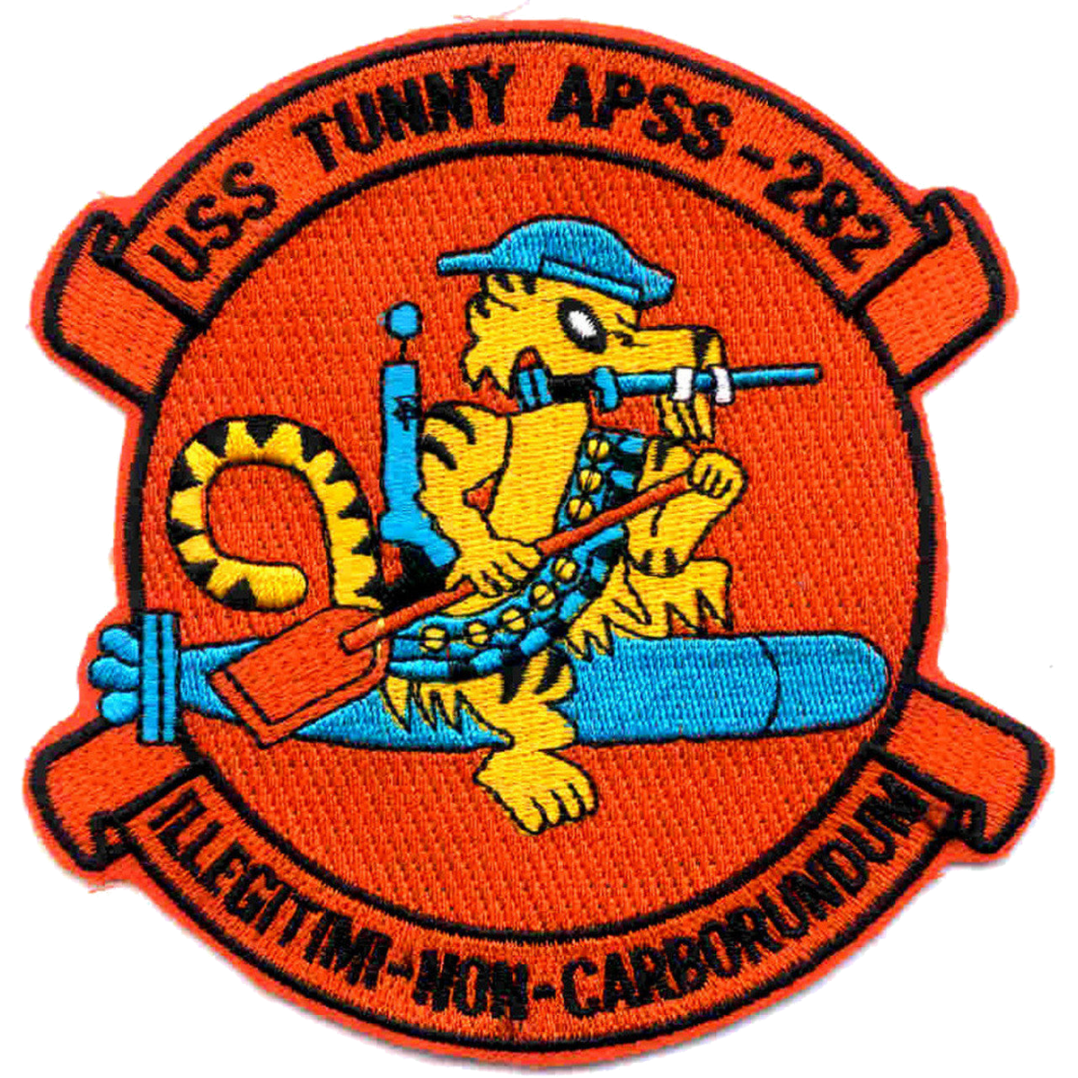 USS TUNNY APSS 282 PATCH