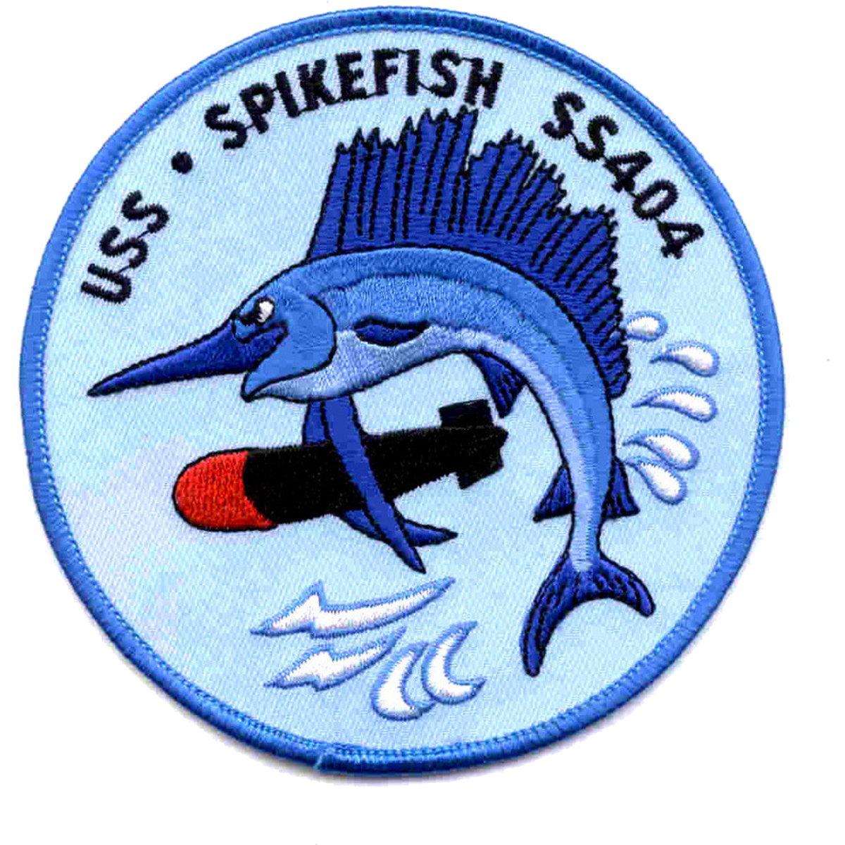 USS SPIKEFISH SS 404 PATCH