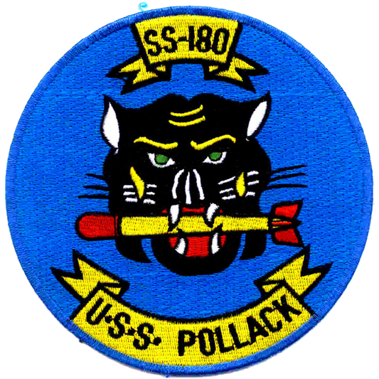 USS POLLACK SS - 180 PATCH collection thumbnail