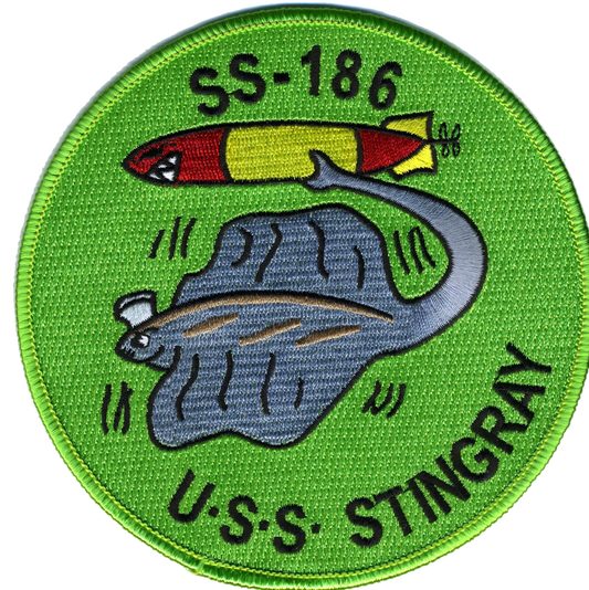 USS STINGRAY SS 186 PATCH collection thumbnail