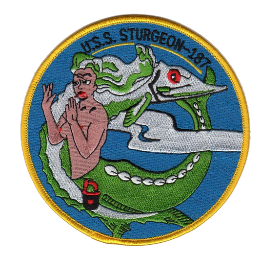 USS STURGEON SS 187 PATCH collection thumbnail