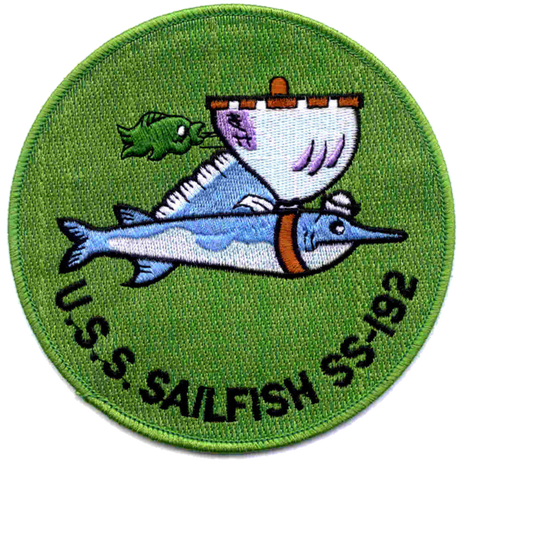 USS SAILFISH SS 192  PATCH collection thumbnail