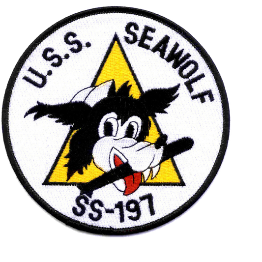 USS SEAWOLF SS - 197 PATCH collection thumbnail
