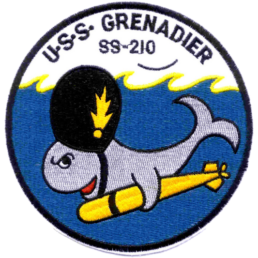 USS GRENADIER SS 210 PATCH collection thumbnail