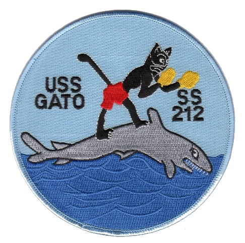 USS GATO SS 212 PATCH collection thumbnail