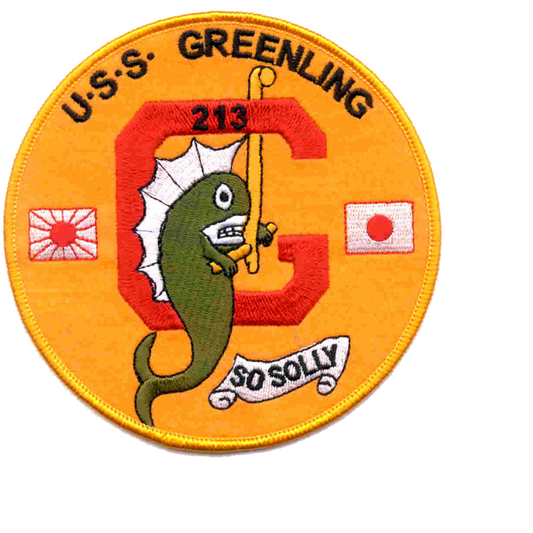 USS GRENLIN SS 213 PATCH collection thumbnail