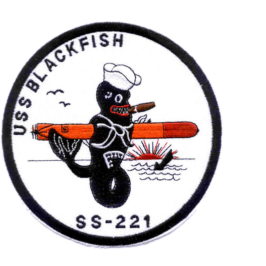 USS BLACKISH SS 221 PATCH collection thumbnail