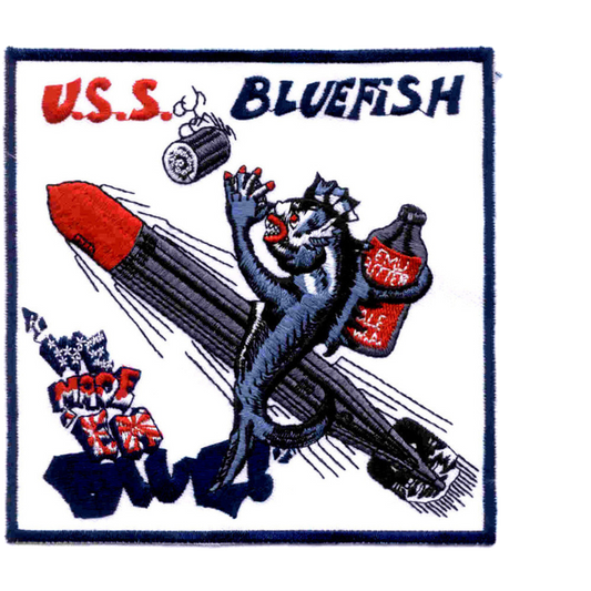 USS BLUEFISH SS 222 PATCH collection thumbnail