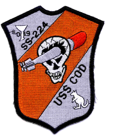USS COD SS 224 PATCH collection thumbnail