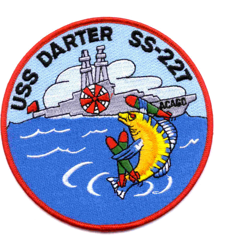 USS DARTER SS 227 PATCH