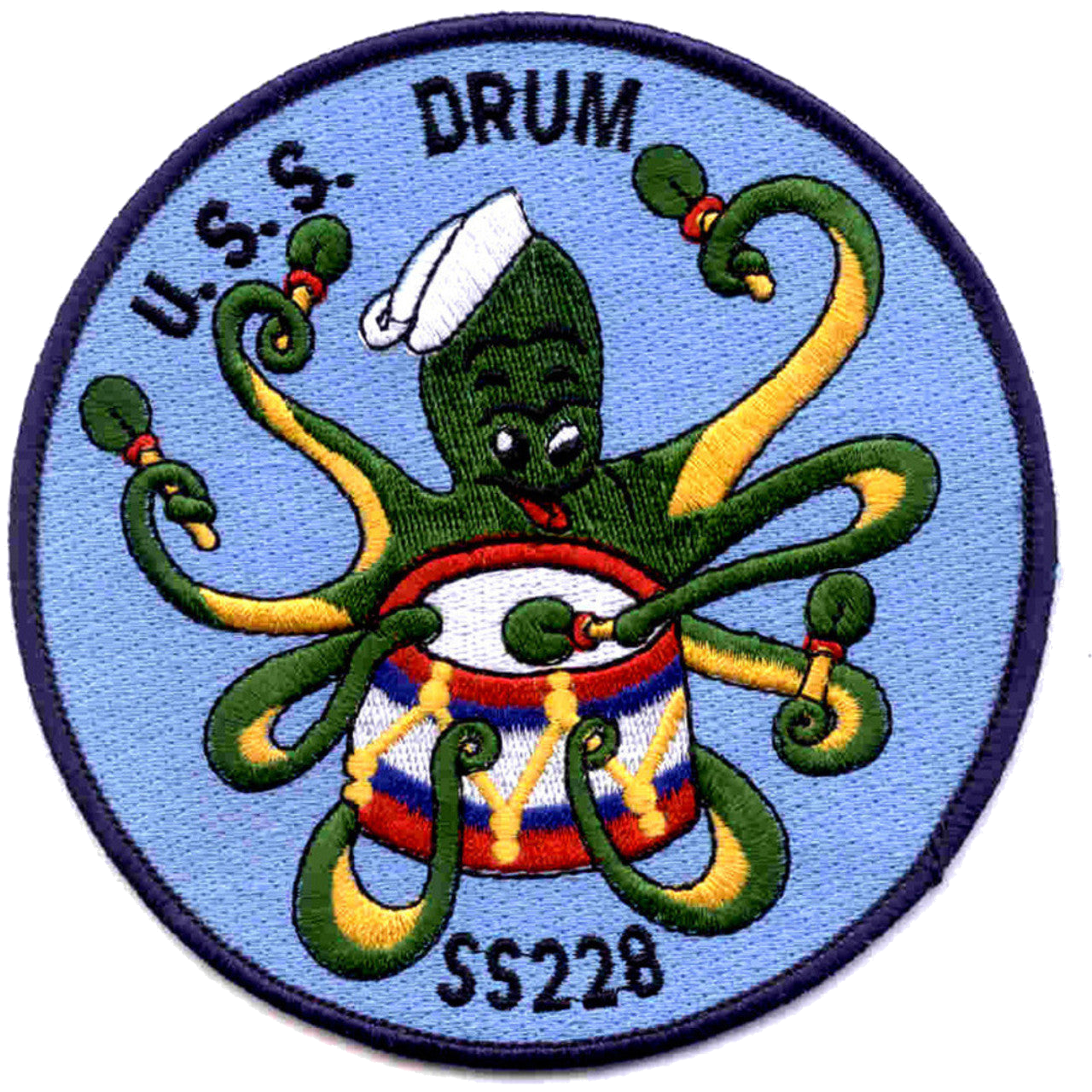 USS DRUM SS 228 PATCH