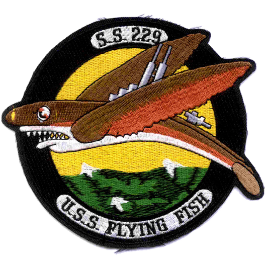 USS FLYING FISH SS 229 PATCH collection thumbnail