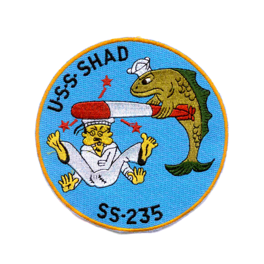 USS SHAD SS 235 PATCH collection thumbnail