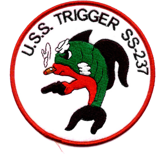 USS TRIGGER SS 237 PATCH collection thumbnail