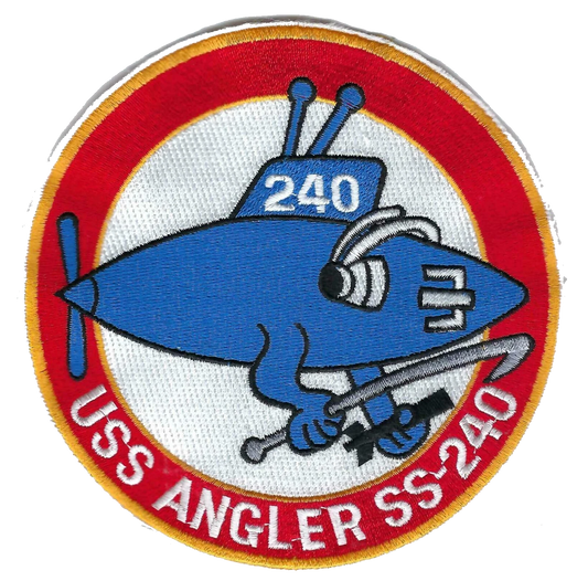 USS ANGLER SS 240 PATCH collection thumbnail