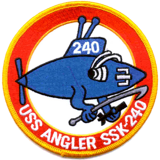USS ANGLER SSK 240  PATCH collection thumbnail