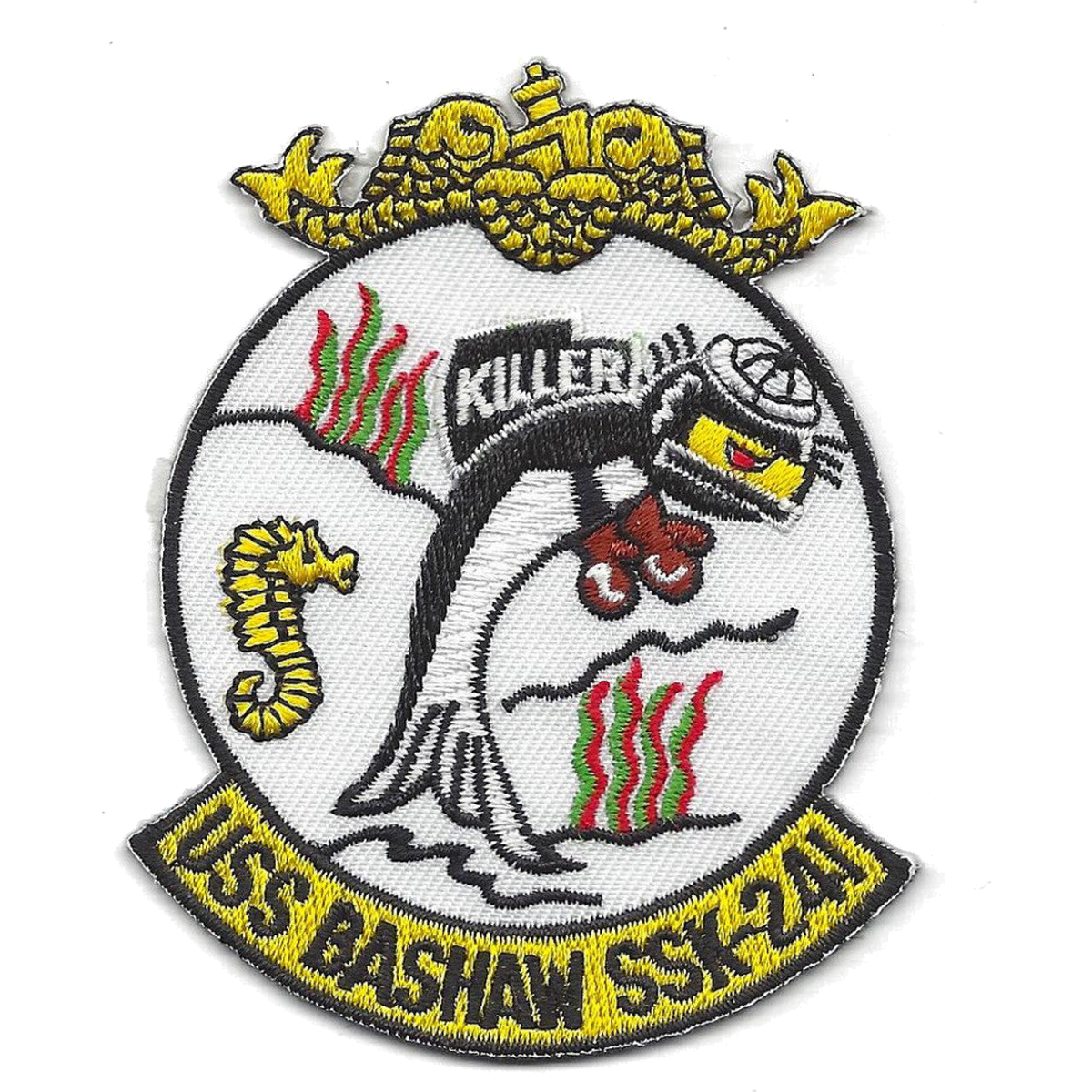 USS BASHAW SSK 241 PATCH