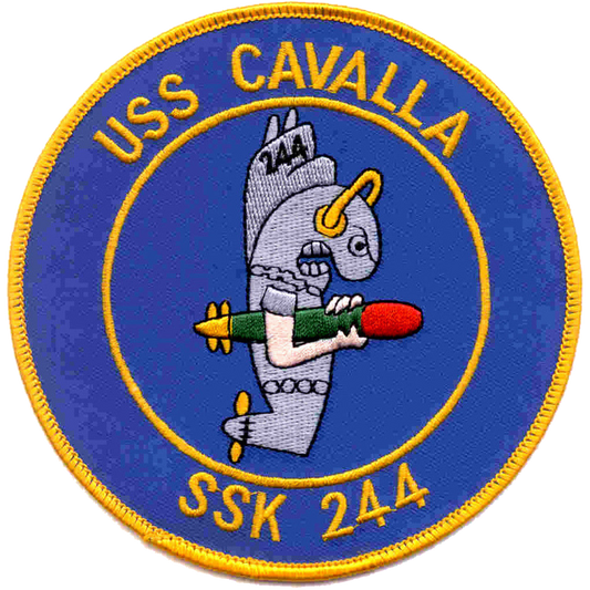 USS CAVALLA SS 244 PATCH collection thumbnail