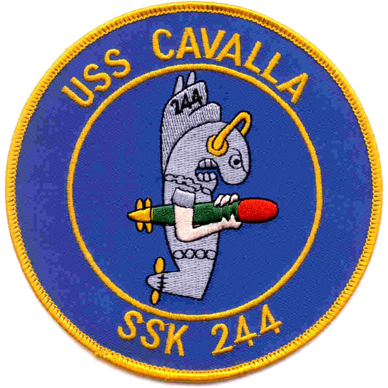 USS CAVALLA SS 244 PATCH