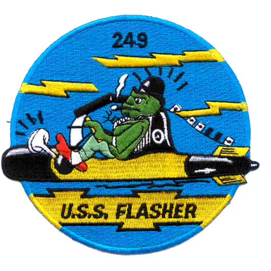 USS FLASHER SS 249  PATCH collection thumbnail