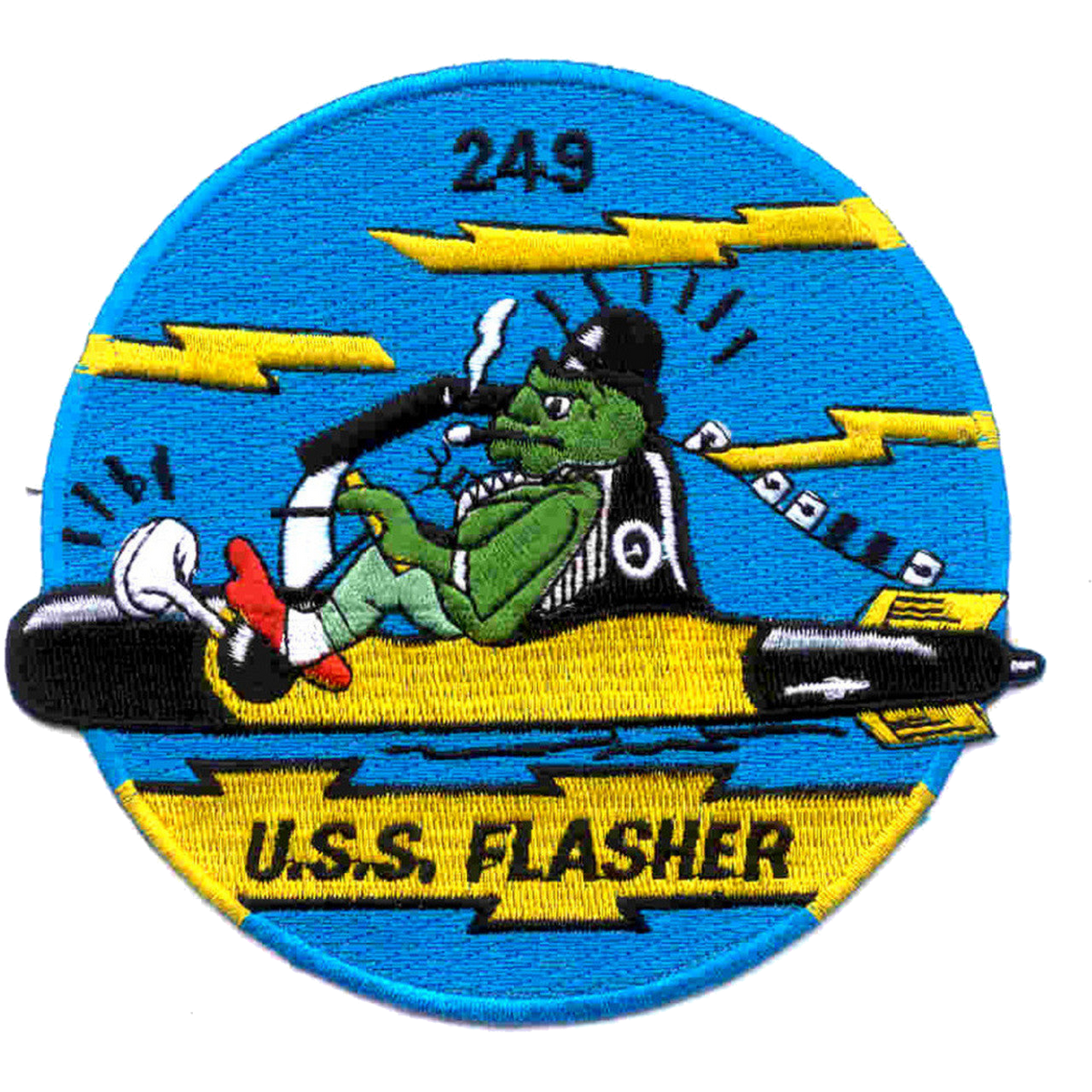 USS FLASHER SS 249  PATCH