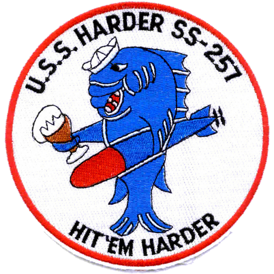 USS HARDER SS 257 PATCH collection thumbnail