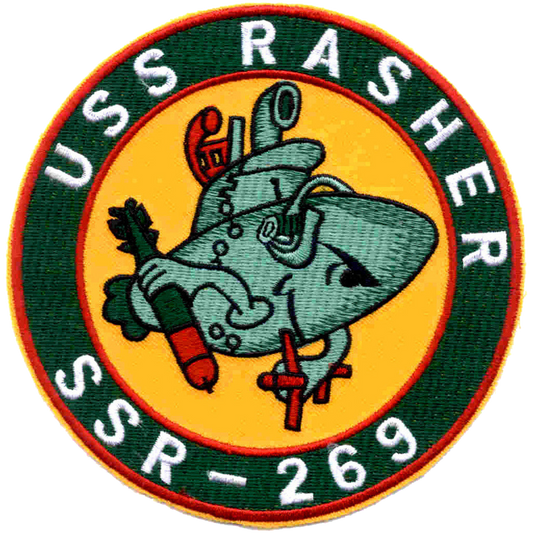 USS RASHER SSR 269 PATCH collection thumbnail