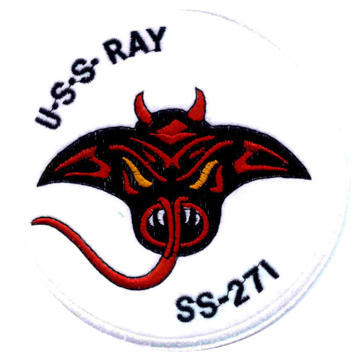 USS RAY SS 271 PATCH