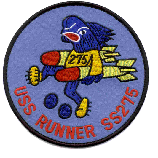 USS RUNNER 275 PATCH collection thumbnail
