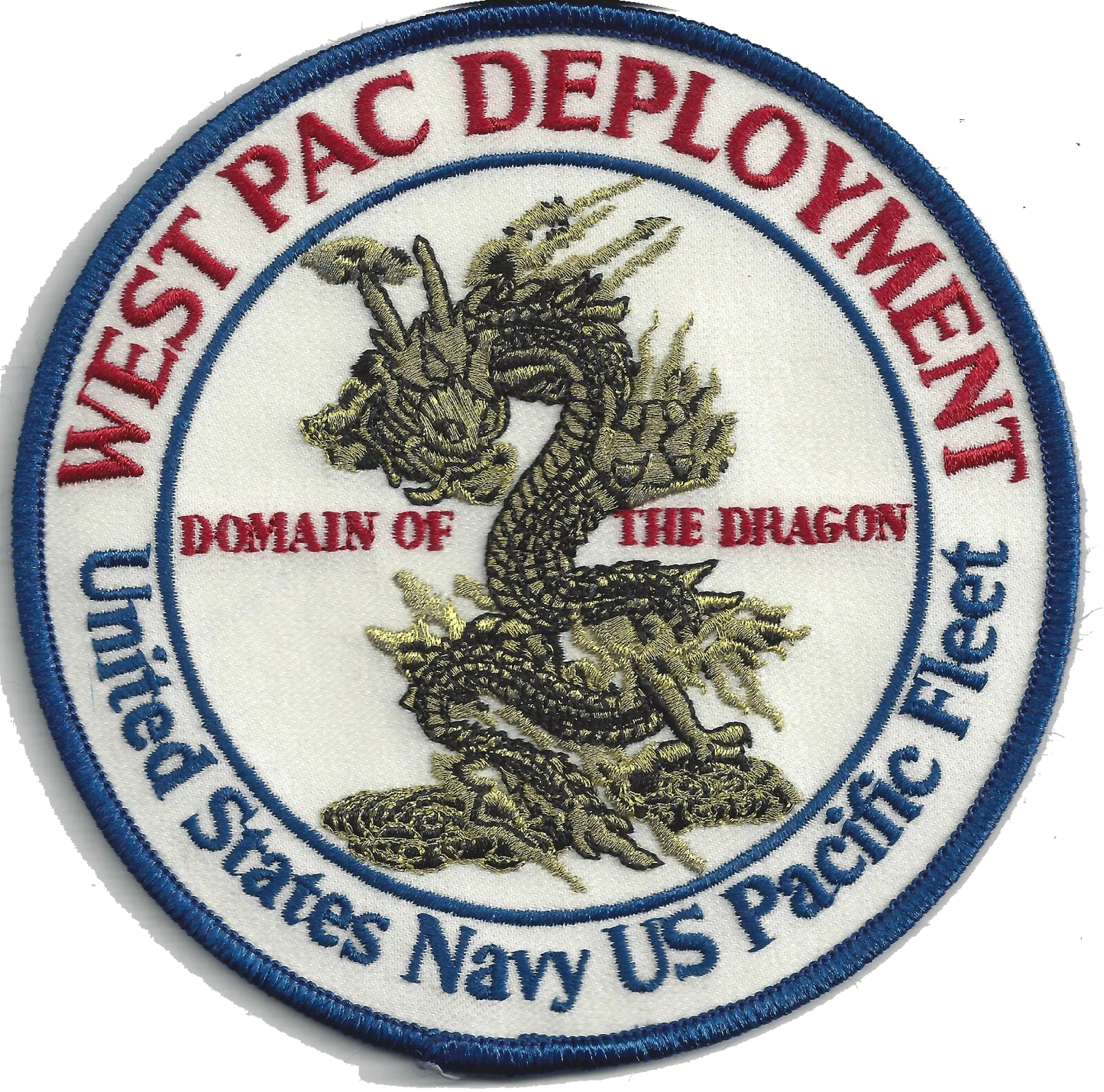 West Pac Deployment Domain of the Dragon PATCH