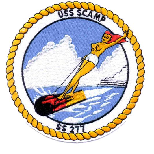 USS SCAMP SS 277 PATCH collection thumbnail