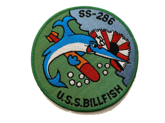 USS BILLFISH SS 286 PATCH collection thumbnail