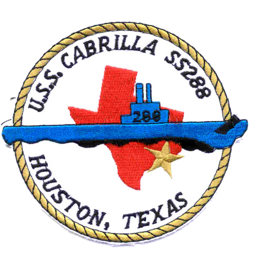 USS CABRILLA SS 288 PATCH collection thumbnail