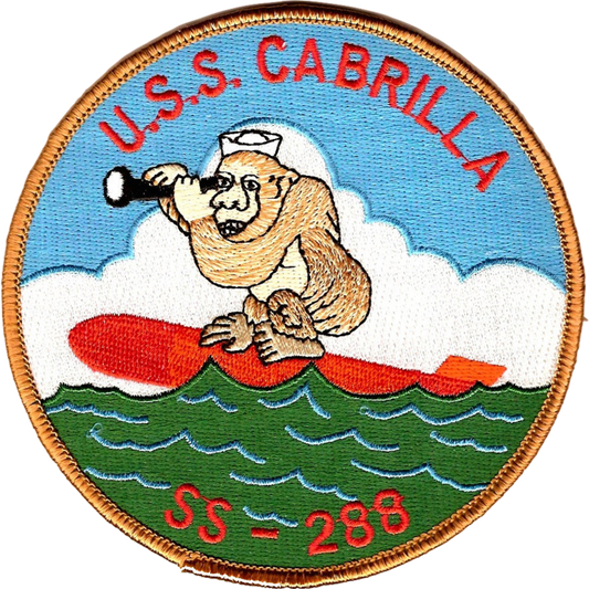 USS CABRILLA SS 288 GORILLA PATCH collection thumbnail