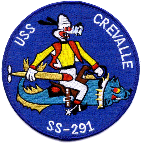 USS CREVALLE SS 291 PATCH collection thumbnail