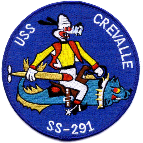 USS CREVALLE SS 291 PATCH