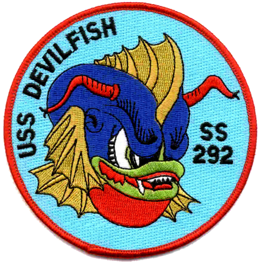 USS DEVILFISH SS 292 PATCH collection thumbnail