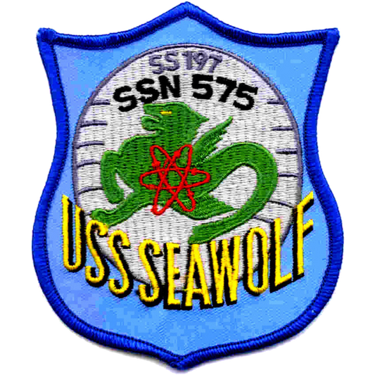 USS SEAWOLF SSN 575 PATCH collection thumbnail