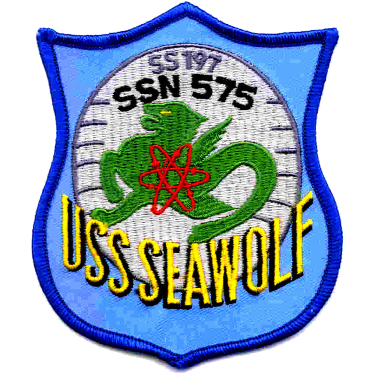 USS SEAWOLF SSN 575 PATCH