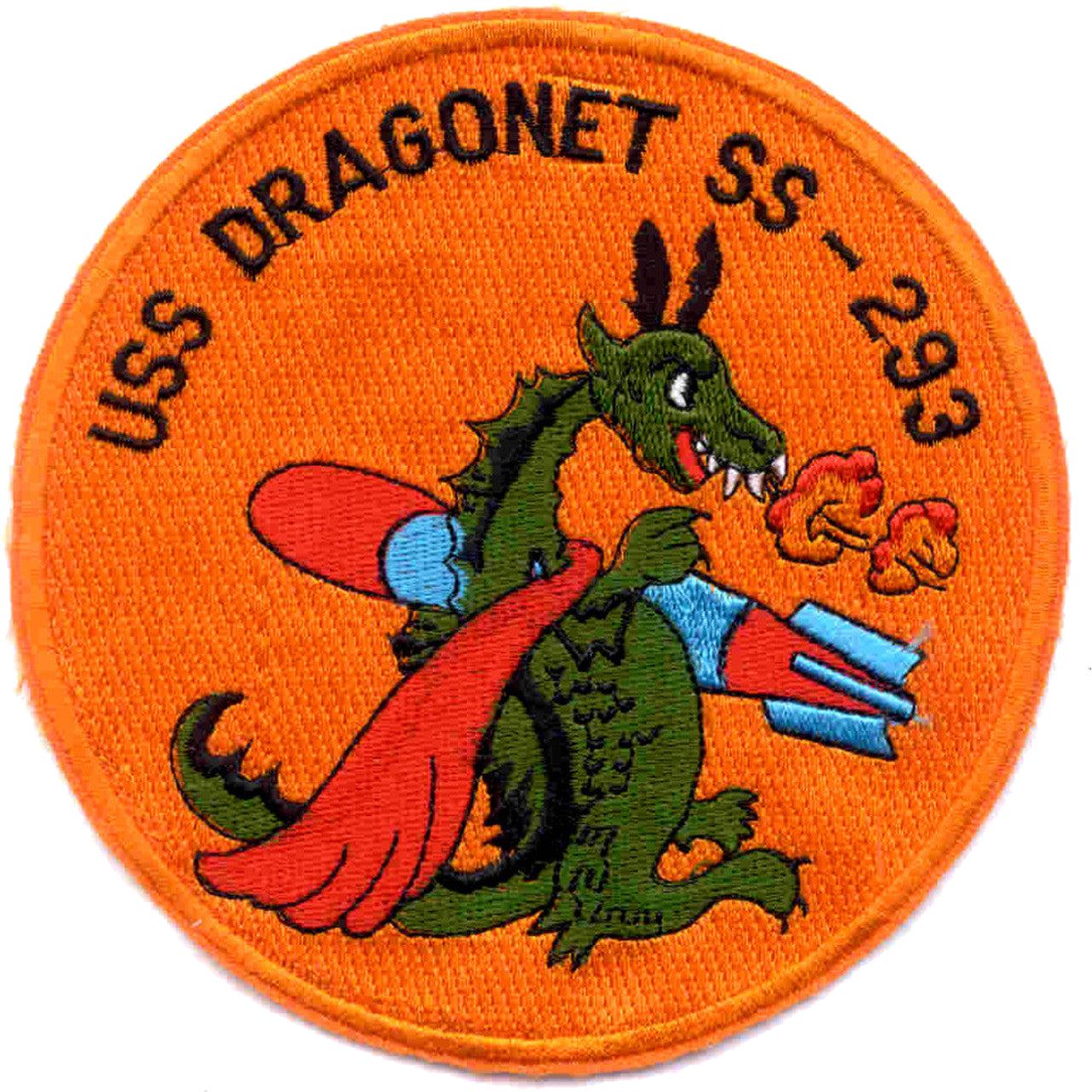 USS DRAGONET SS 293 PATCH