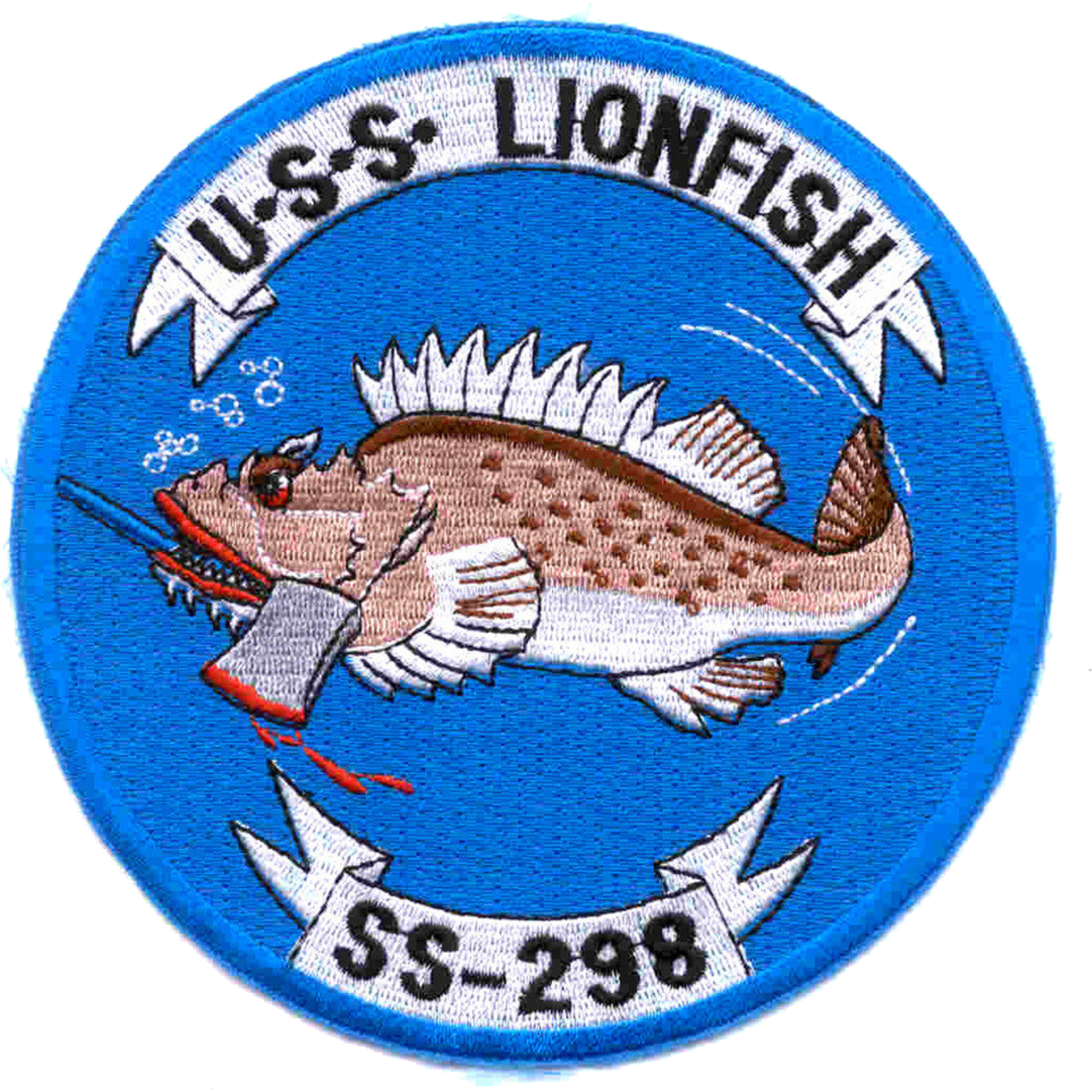 USS LIONFISH SS 298 PATCH