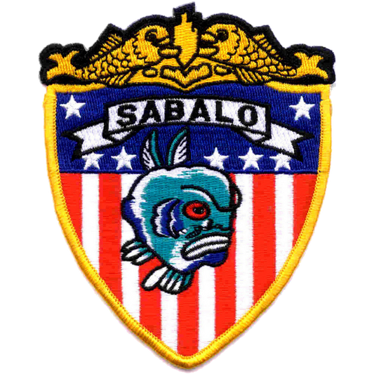USS SABALO SS 302 PATCH collection thumbnail