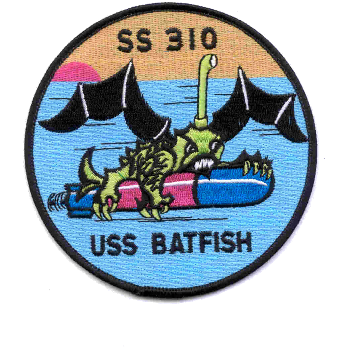 USS BATFISH SS 310 PATCH
