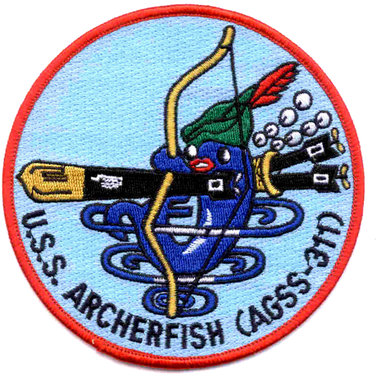 USS ARCHERFISH AGSS 311 PATCH