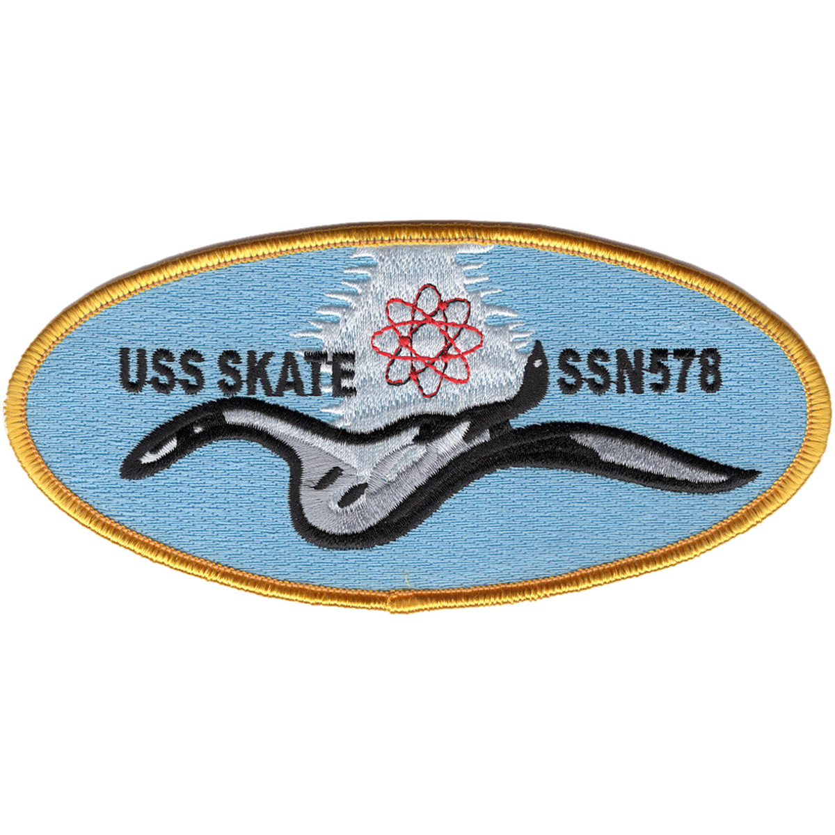 USS SKATE SSN 578 PATCH