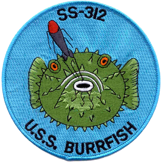 USS BURFISH SS 312 PATCH collection thumbnail