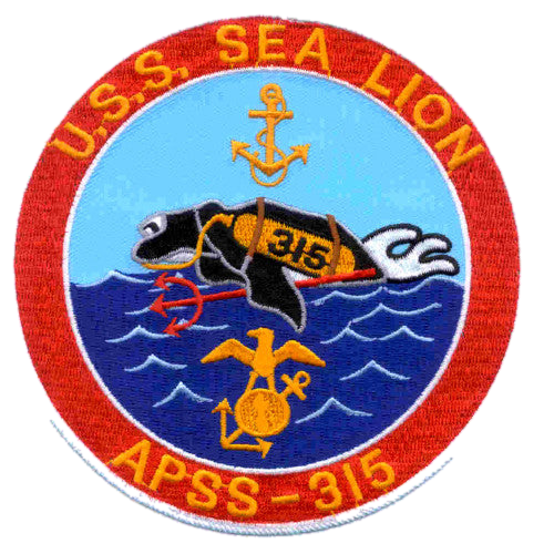 USS SEALION APSS 315 PATCH collection thumbnail