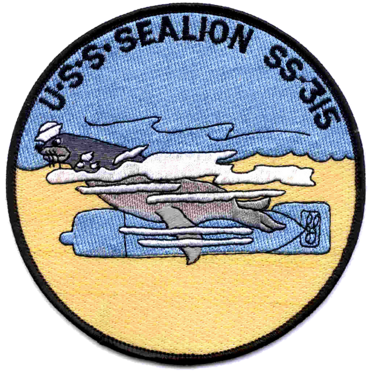USS SEALION SS 315 PATCH